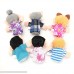 Baby Kids Plush Cloth Play Game Learn Story Family Finger Puppets Toys Set Pack of 6 B00Y2HTV1G